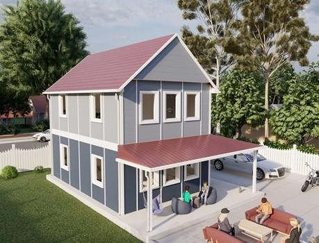 101m² Serindere iki katlı Prefabrik Ev 101m² Serindere iki katlı Prefabrik Ev