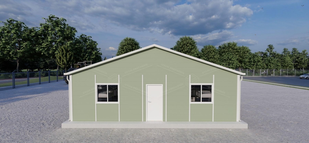 102m² Prefabricated Dormitory Building