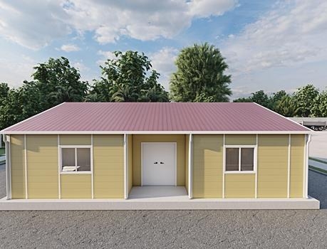 102m² Prefabrik Ofis Binası 102m² Prefabrik Ofis Binası