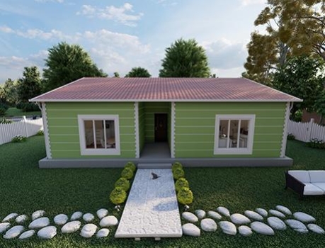 115m² Aksu Single-Story Steel Building 115m² Aksu Single-Story Steel Building