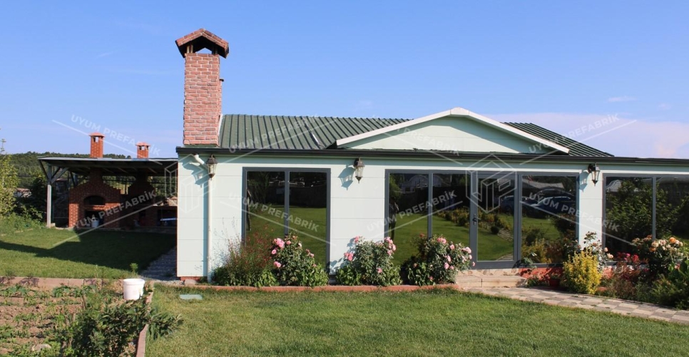 125m² Hafif Çelik Modern Villa