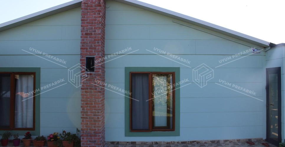 125m² Hafif Çelik Modern Villa