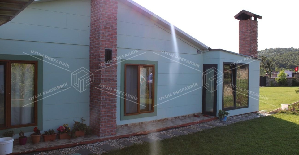 125m² Hafif Çelik Modern Villa