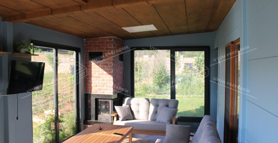 125m² Hafif Çelik Modern Villa