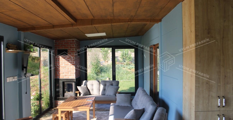 125m² Hafif Çelik Modern Villa