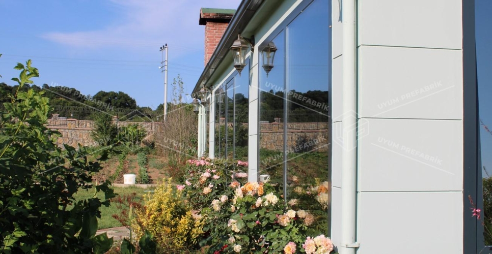 125m² Hafif Çelik Modern Villa