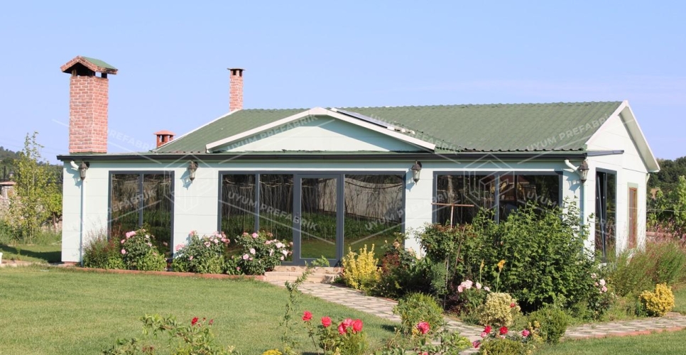 125m² Light Steel Modern Villa