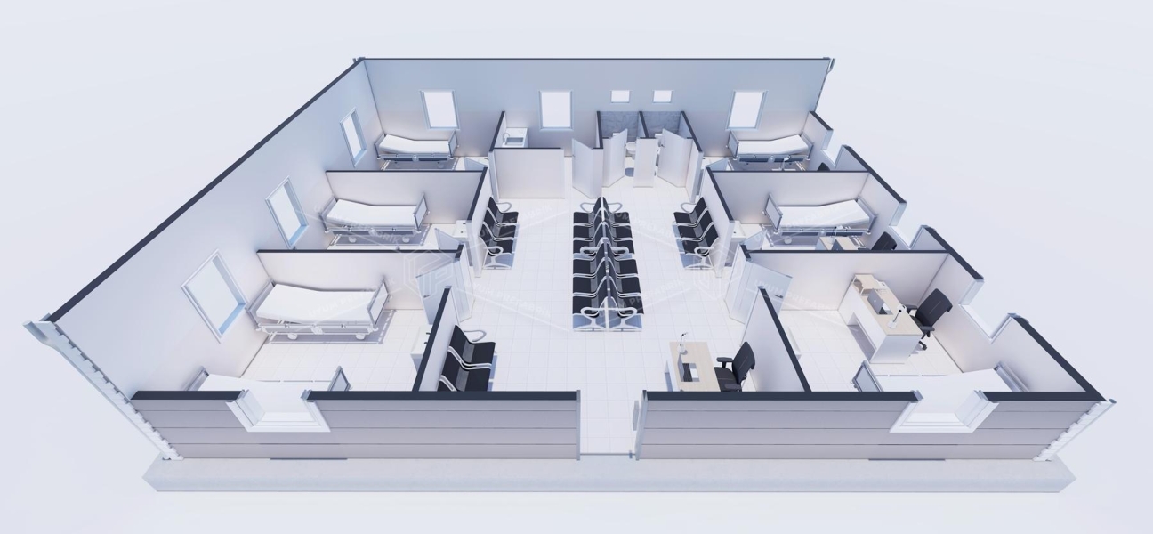 125m² Tek Katlı Çelik ASM Binası 125m² Tek Katlı Çelik ASM Binası