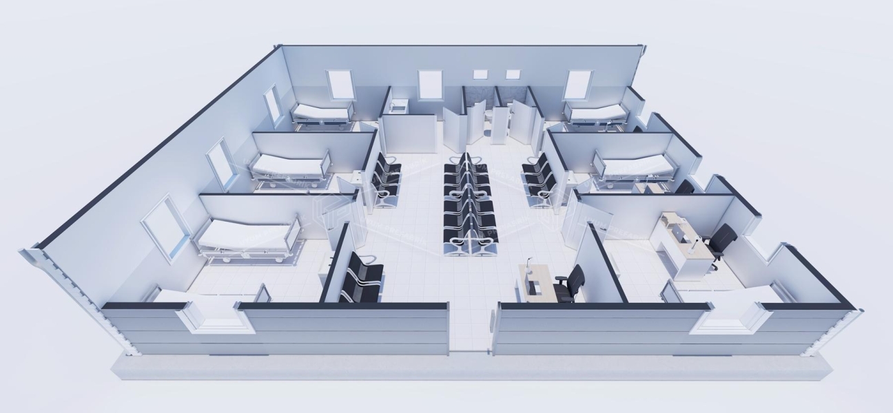 125m² Tek Katlı Çelik ASM Binası 125m² Tek Katlı Çelik ASM Binası