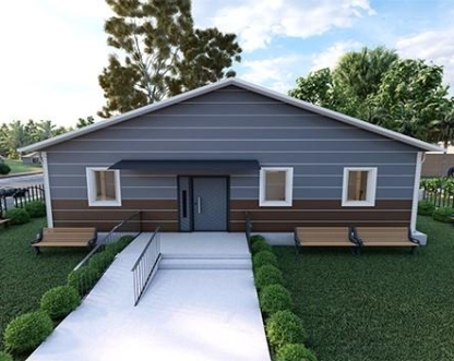 125m² Tek Katlı Çelik ASM Binası 125m² Tek Katlı Çelik ASM Binası