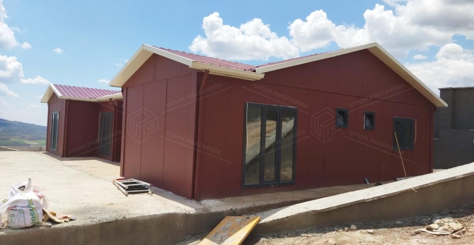 130m² Prefabricated House Building