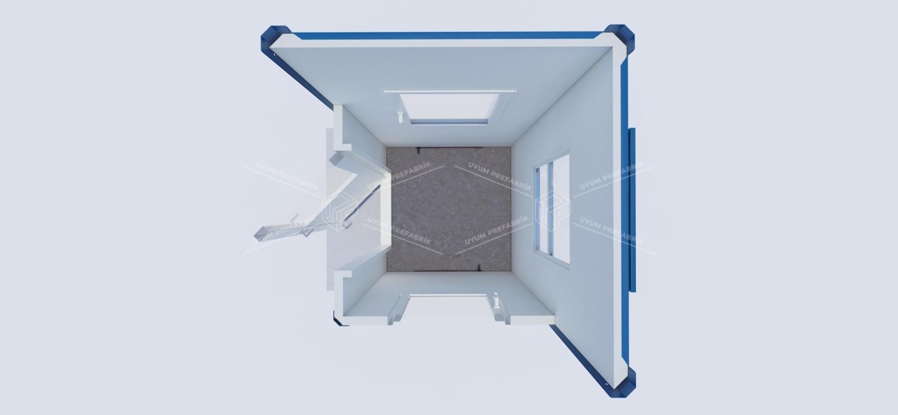 130x130 Panel Cabin WC-Shower