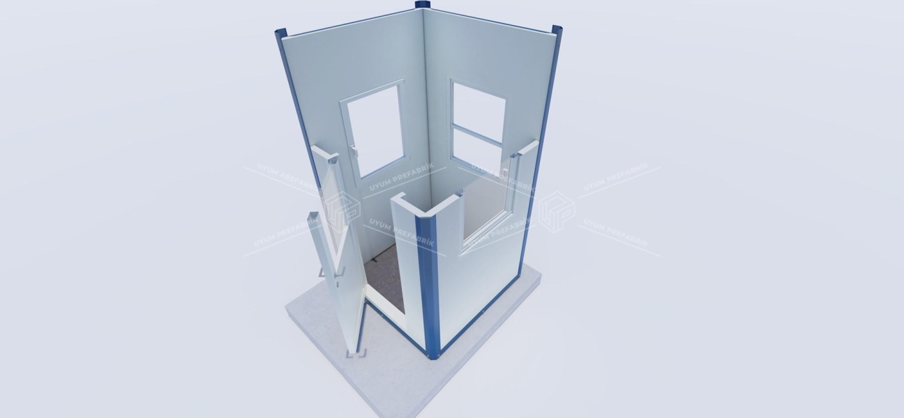 130x130 Panel Kabin WC-Duş  130x130 Panel Kabin WC-Duş