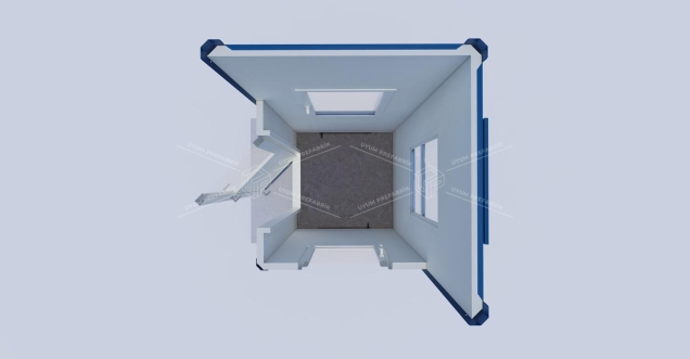 130x130 Panel Kabin WC-Duş  130x130 Panel Kabin WC-Duş