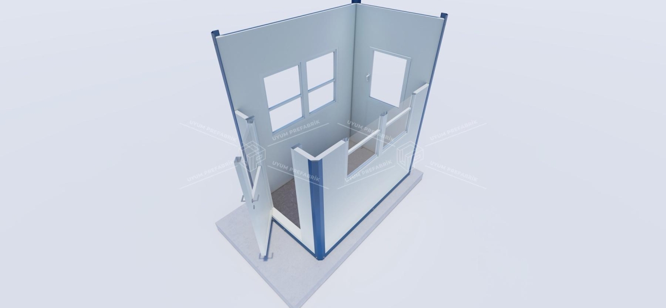 130x210 Sandviç Panel Kabin 