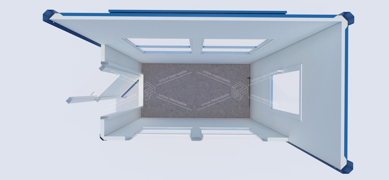 130x250 Sandviç Panel Kabin 