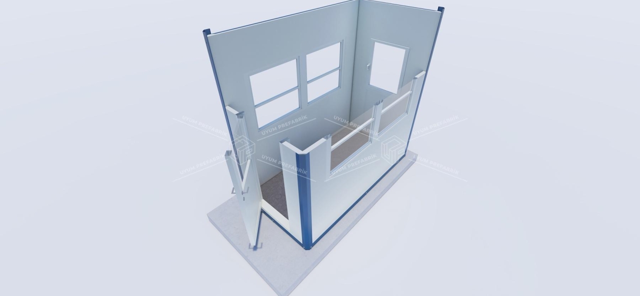 130x250 Sandwich Panel Cabin