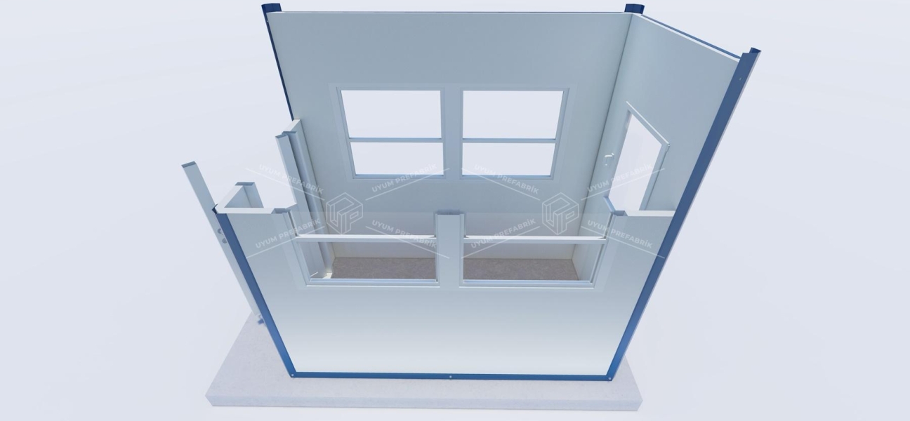 130x250 Sandwich Panel Cabin