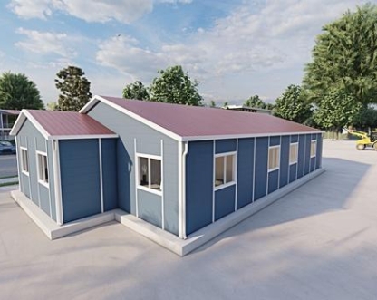 137m² Prefabrik Ofis Binası