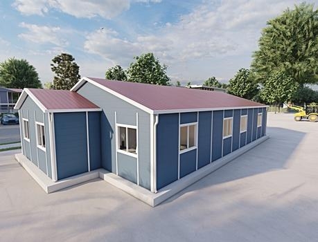 137m² Prefabrik Ofis Binası 137m² Prefabrik Ofis Binası