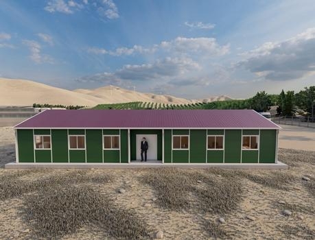 146m² Prefabricated Office Building