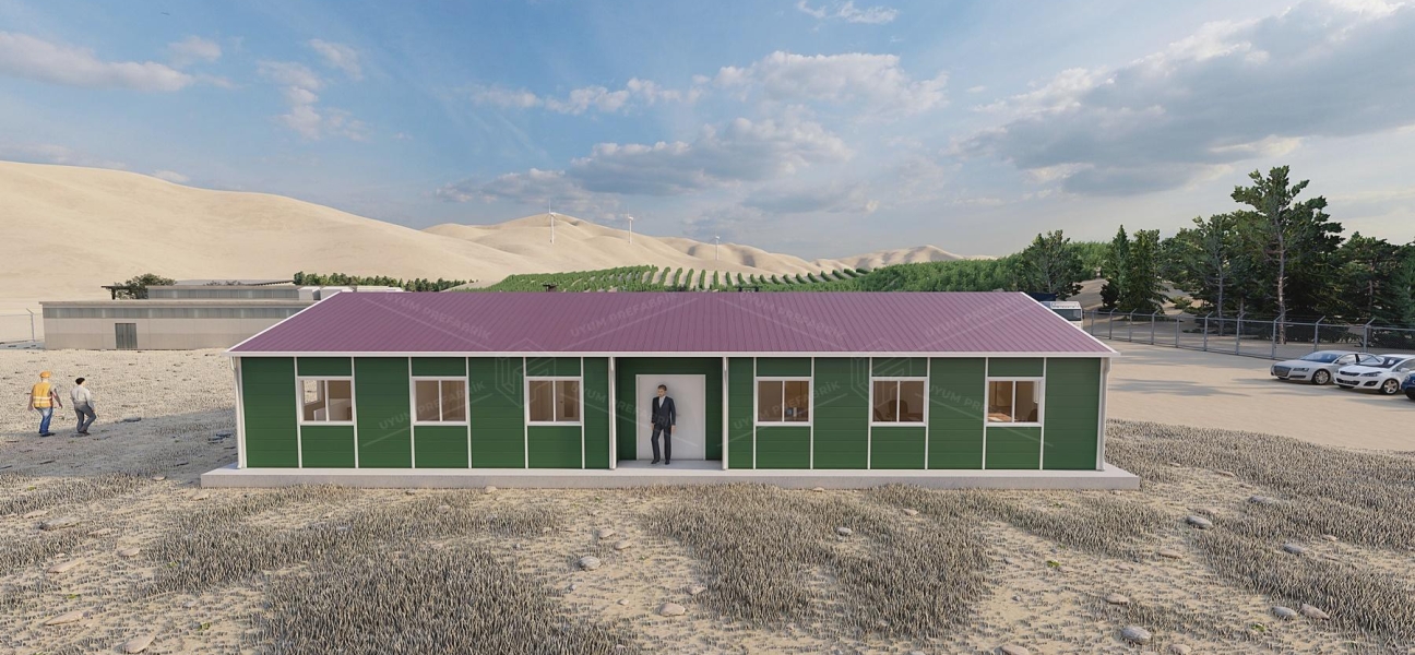 146m² Prefabrik Ofis Binası