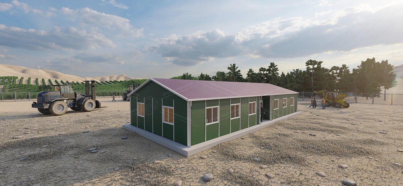 146m² Prefabrik Ofis Binası