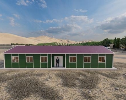 146m² Prefabrik Ofis Binası