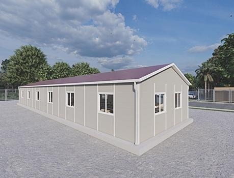 147m² Prefabrik Yemekhane Binası 147m² Prefabrik Yemekhane Binası