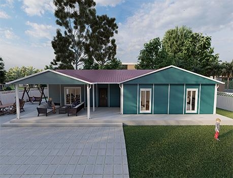 149m² Tek Katlı Prefabrik Ev  149m² Tek Katlı Prefabrik Ev