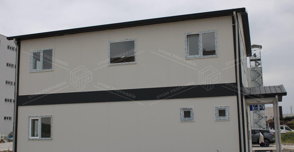 150m² Prefabricated Office Building
