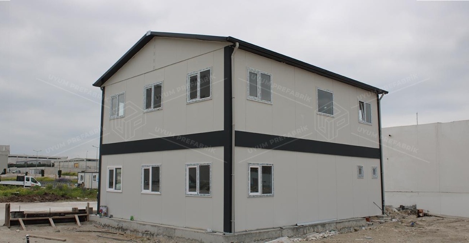 150m² Prefabricated Office Building