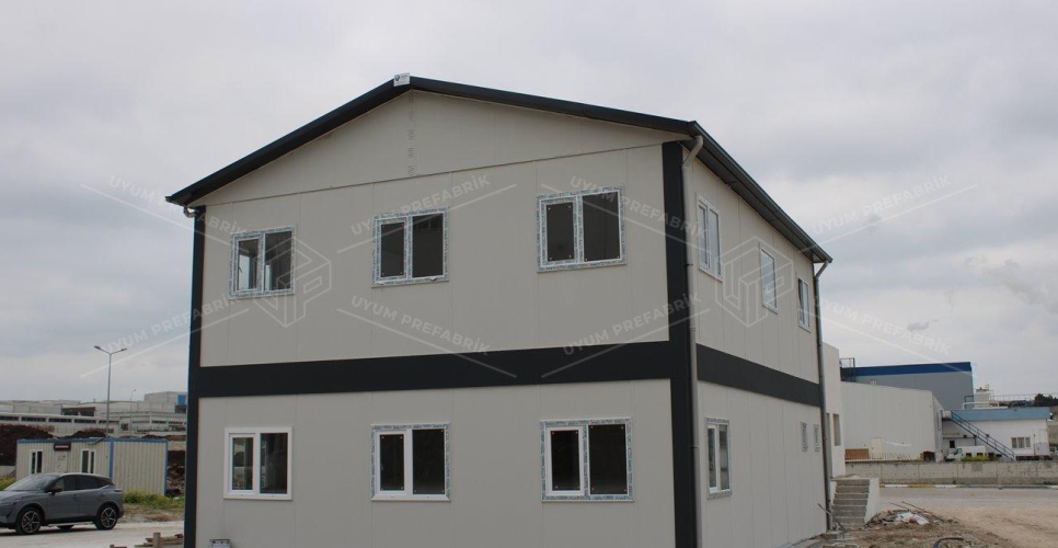 150m² Prefabricated Office Building