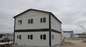 150m² Prefabricated Office Building