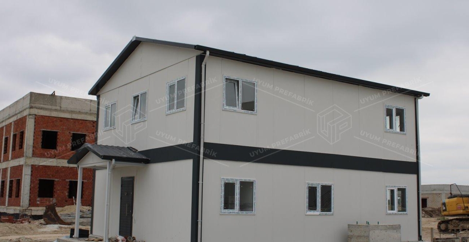 150m² Prefabrik Ofis Binası 