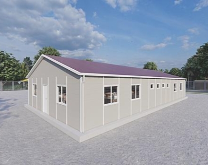 159m² Prefabrik Yatakhane Binası 159m² Prefabrik Yatakhane Binası