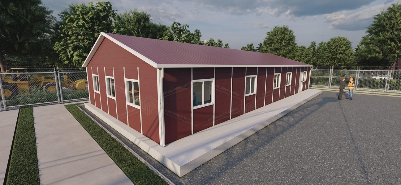 170m² Prefabricated Office Building