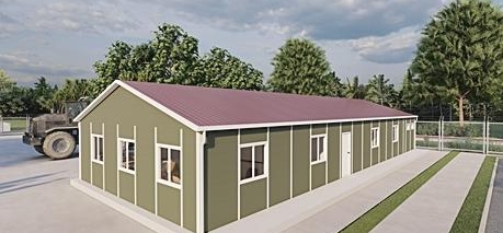 174m² Prefabrik Ofis Binası