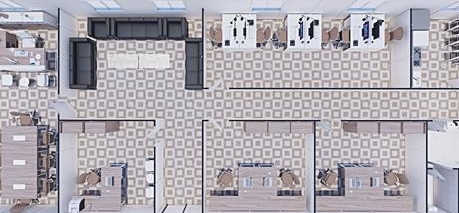 174m² Prefabrik Ofis Binası