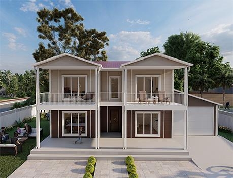 177m² Hünkar İki Katlı Prefabrik Ev 177m² Hünkar İki Katlı Prefabrik Ev