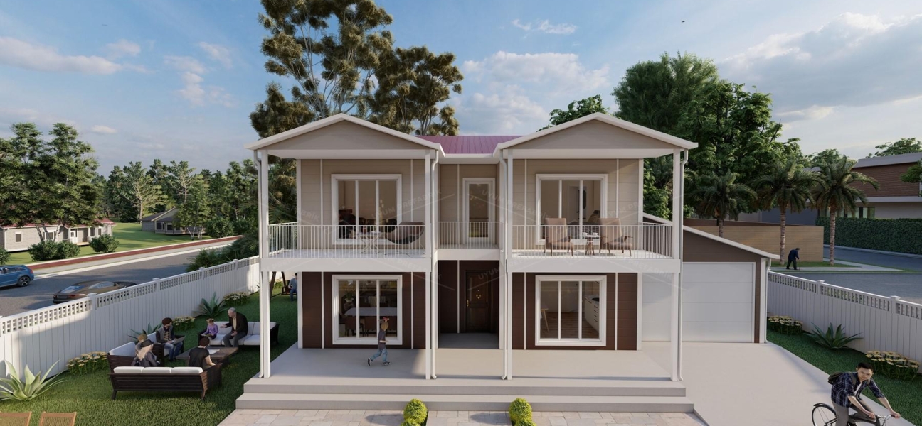 177m² Hünkar Two-Storey Prefabricated House
