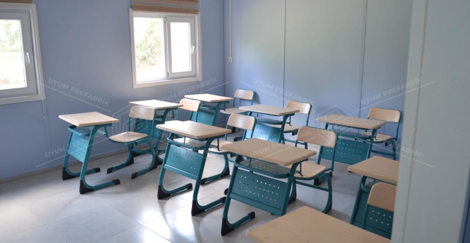 203m² Prefabricated School Building