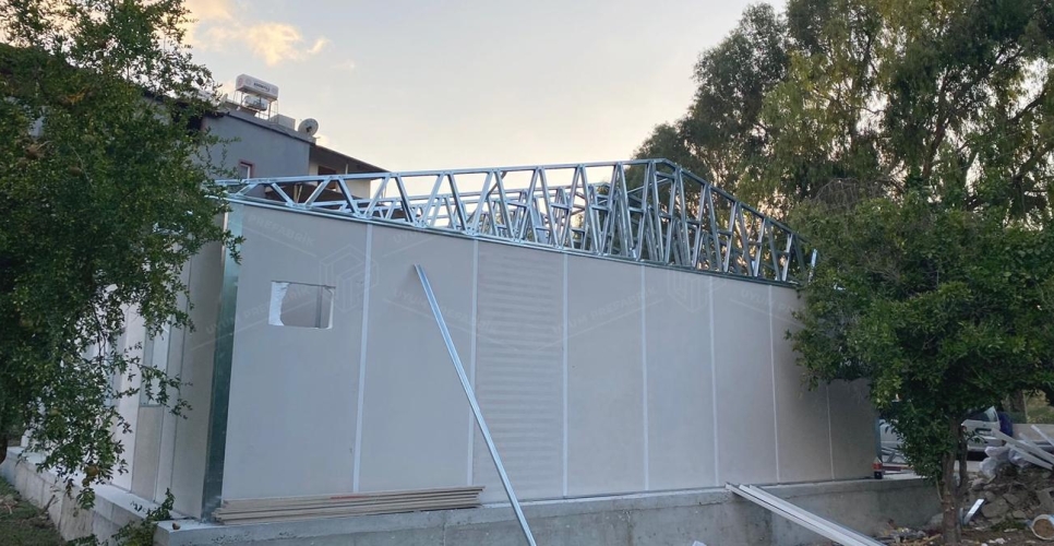 203m² Prefabrik Okul Binası 