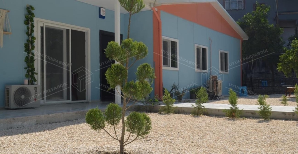 203m² Prefabrik Okul Binası 