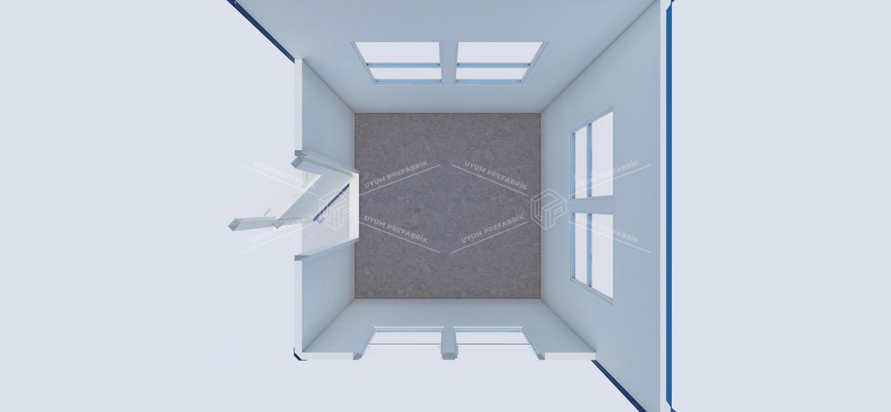 210 x 210 Sandwich Panel Cabin