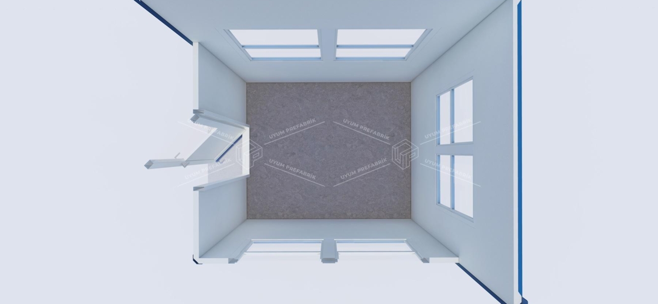 210 x 300 Sandviç Panel Kabin 