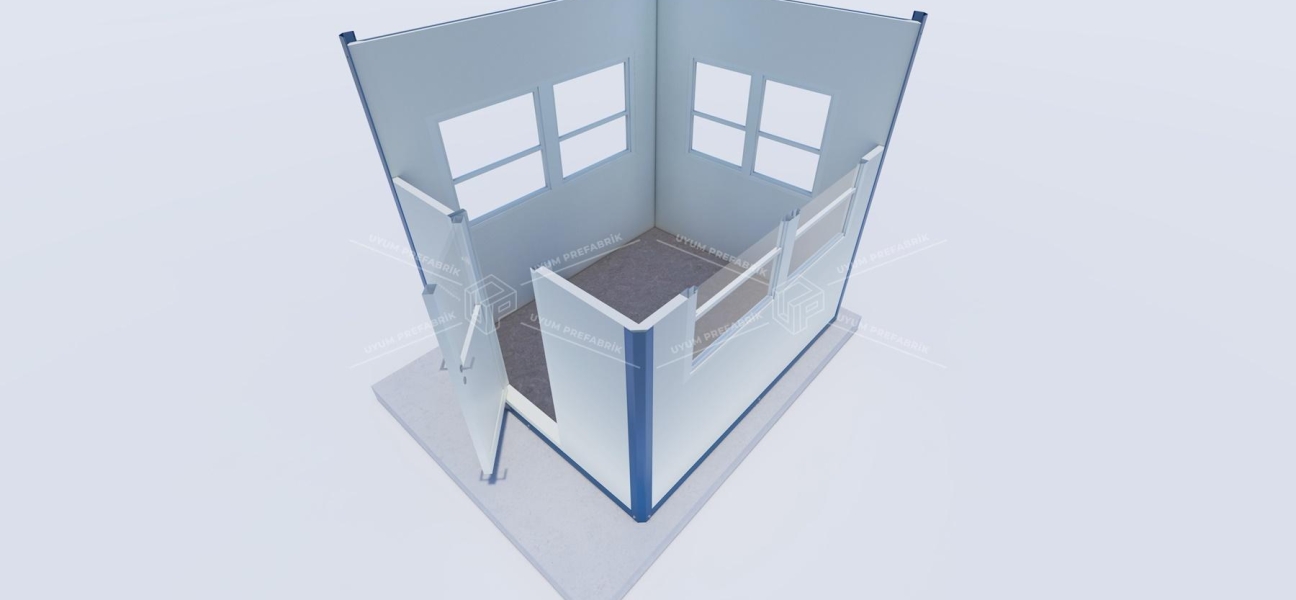 210 x 300 Sandwich Panel Cabin