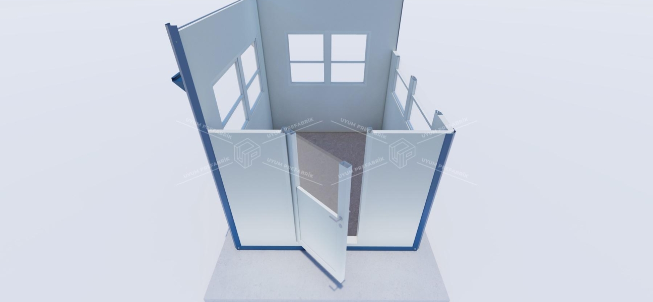 210 x 300 Sandwich Panel Cabin