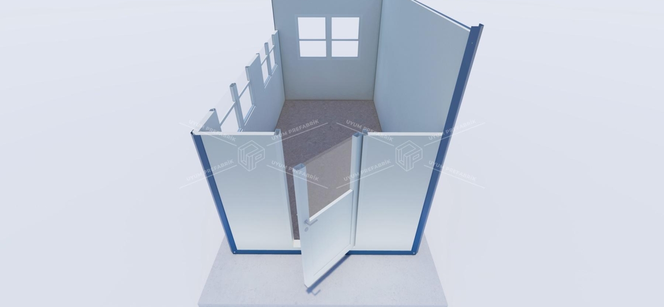 210 x 400 Sandwich Panel Cabin 