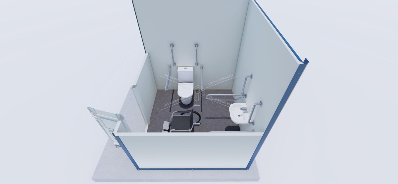 210x210 Panel Kabin WC-Duş  210x210 Panel Kabin WC-Duş